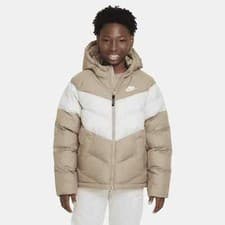Image of Nike Sportswear Synthetic Fill Older Kids' Jacket Unisex Khaki New - DX1264 247
