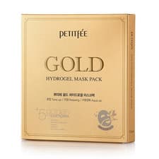 Image of PETITFEE Gold Hydrogel Mask Pack 1Pack (5pcs) / Korea Cosmetic (팩)
