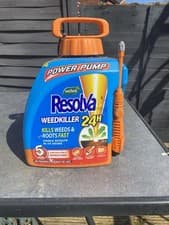 Image of Westland Resolva Weedkiller Power Pump Refill 24H RTU, 5L Brand New Still Sealed