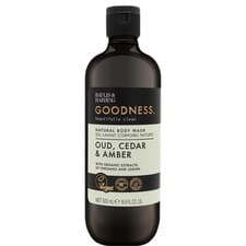 Image of Baylis & Harding Goodness Oud Cedar and Amber Body Wash 500ml