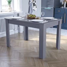 Image of Vida Designs Medina 4 Seater Dining Table Grey – New Checked Immaculate