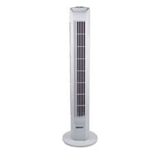Image of Igenix 29" Digital Tower Fan White 7.5H Timer Oscillating Remote Control UK