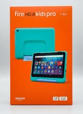 Image of Amazon Fire HD 8 Kids Pro Tablet 12th Gen 32GB 2024 Teal, Marvel Avengers Age 6+