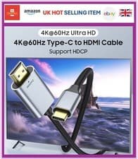Image of USB Type-C to HDMI Cable Ultra High 1.8M 6.0Ft 4K@60Hz