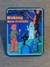 Image of STEVEN RHODES TIMMY MAKING NEW FRIENDS HALLOWEEN pin Badge Patch New High...