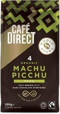 Image of Café Direct Machu Picchu Organic Ground Coffee 200g – Strength 4 Fairtrade 