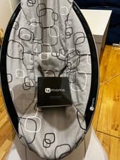 Image of 4moms Mamaroo 4.0 Plush Rocker/Bouncer/Grey/New Other