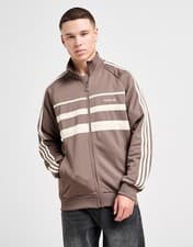 Image of Adidas Originals The First Track Top Brown/Earth Strata - XS - BNWT