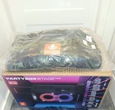 Image of JBL PartyBox Stage 320 Portable Bluetooth Speaker, with camouflage bag 