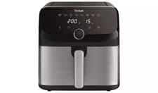 Image of Tefal EY855D40 Easy Fry Mega Air Fryer Digital Timer 7.5L 1700w Black & Silver