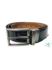 Image of Men’s ck Black Leather Belt 40 To 44 Waist Nw(np05698)reversible
