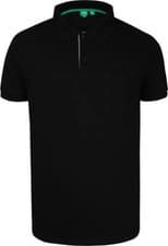 Image of Big Mens Duke D555 Grant Pique Pocket Cotton Polo Shirt in Black 2XL to 8XL