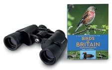 Image of Celestron Birder Starter Kit - LandScout 8x40 Porro Prism Binocular + Book 73152