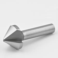 Image of 4.5-60mm 90 Degree Cobalt Countersink HSS 3 Flute/Single Flute Chamfer