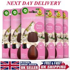 Image of 6 x Air Wick Essential Mist Refill Peony&Jasmine For Mist Diffuser 20ml -270 Day