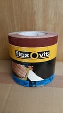 Image of Flexovit General Purpose Sandpaper Roll 115mm x 25meters 180 Fine Grit