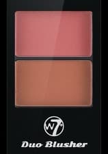 Image of W7 Cosmetics Duo Blusher - Pressed Powder Face Pink Nude Natural Brush Included