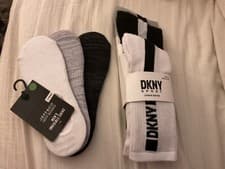 Image of DKNY Mens Lester 3 Pack Socks Crew