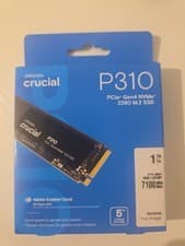 Image of Crucial P310 1TB Internal SSD M.2 2280 NVMe PCIe Gen4 7100mb/S