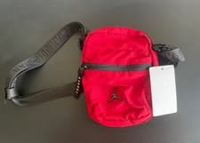 Image of NWT Nike Air Jordan Airborne Festival Bag Crossbody Gym Red 9A0631 R78 NEW