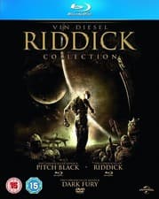 Image of CHRONICLES OF RIDDICK TRILOGY Blu ray PART 1 2 3 COLLECTION Brand New UK R2