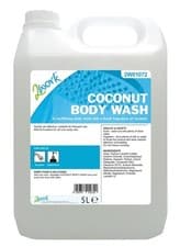Image of Coconut Body Wash Shower Gel Mild Formula 5L  Refill Pack