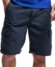 Image of Superdry Mens Core Cargo Shorts Eclipse Navy