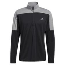 Image of adidas Golf Mens 1/4 Zip UPF Lightweight Fleece UPF 50+ Sweater Small