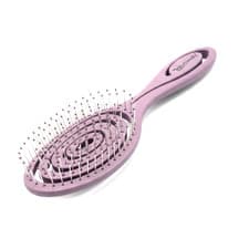 Image of CS Beauty Eco Friendly Straw Hairbrush, Flexible Soft Pin Bristles, Detangling