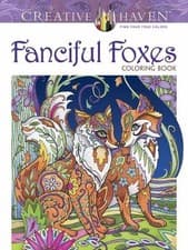 Image of Marjorie Sarnat Creative Haven Fanciful Foxes Coloring Book (Paperback)