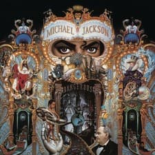 Image of Michael Jackson - Dangerous RED SWIRL COLOURED vinyl LP NEW/SEALED IN STOCK
