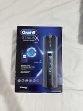 Image of Oral B Genius X Electric Toothbrush Black Read Description