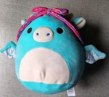 Image of Tatiana the Dragon with Headband Squishmallows 7.5 Inch Plush New