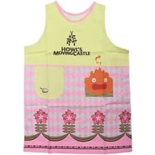 Image of Howl's Moving Castle Kappogi Apron Calcifer Studio Ghibli New JP