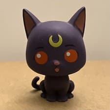 Image of FUNKO SAILOR MOON MYSTERY MINIS LUNA VINYL FIGURE 2018 PURPLE CAT 1/24 ANIMATION