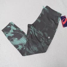 Image of Asics Women's 7/8 Running Sports Fitness Yoga Tights - Shadow Carbon size M