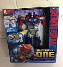 Image of Transformers One Movie Power Flip Optimus Prime (Orion Pax) BOX WEAR/TEAR
