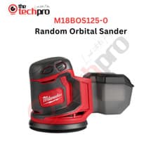 Image of Milwaukee M18BOS125-0 18V 125mm Compact Random Orbit Sander Body Only