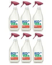 Image of Pack of 6 x Ecover Oven and Hob Cleaner Spray Jasmine and Mandarin 500ml  NEW