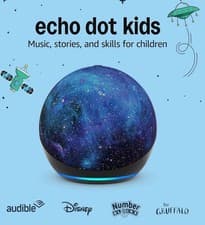 Image of Amazon Echo Dot 5th Generation Kids Smart Speaker Stardust