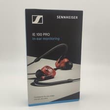 Image of Sennheiser IE 100 PRO RED Wired In-Ear Monitor Earphones IEM Detachable Cable
