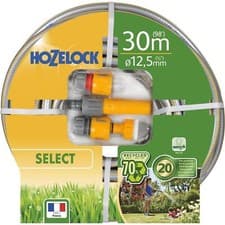 Image of Hozelock Select Starter Hose 30m With Fittings UV Protect Set