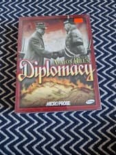 Image of Avalon Hill's Diplomacy for PC CD-ROM Big Box MicroProse Software 2000 SEALED