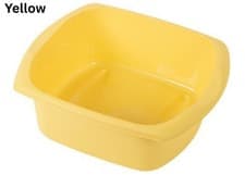 Image of Addis 9.5L Plastic Washing Up Bowl Large Rectangular Kitchen Basin Sink Bowl