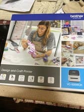 Image of Brother VC-500W Full Colour Label Printer with Cleaner