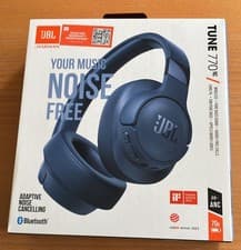 Image of JBL Tune 770NC Wireless Noise Cancelling Headphones Bluetooth New Sealed Blue