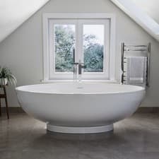 Image of Freestanding Double Ended Bath 1695 x 795mm - Oval OVAL1695