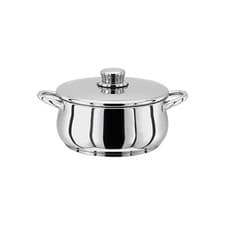 Image of Stellar Casserole – 1000 Classic 20cm Stainless Steel Induction Hob Safe 2L
