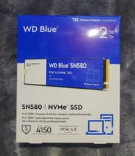 Image of Brand New Western Digital WD Blue SN580 NVMe SSD M.2 2TB
