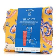 Image of Apivita Bee Sun Safe Hydra Sensitive Soothing Face Cream SPF50+ 50 ml + Gift Aft